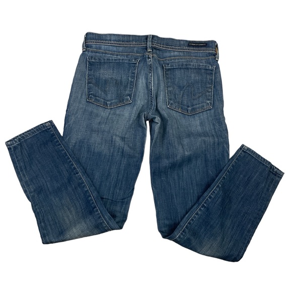 Citizens of Humanity Sz:26 Skinny Ankle Length Blue Jeans - Picture 4 of 6